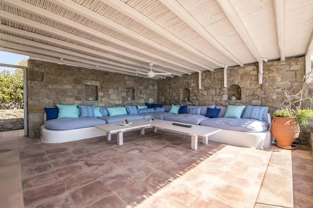 Villa Ostraco, Beachfront House 50M From The Beach Mykonos Town Greece